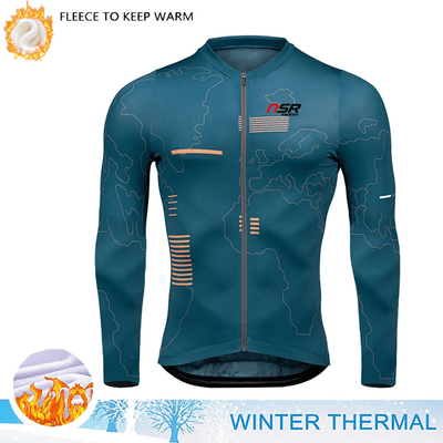Chill Shield Elite Thermal Cycling Jersey - cyclowing