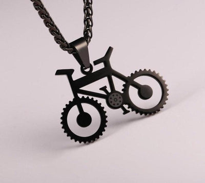 BICYCLE PENDANT WITH CHAIN - Cyclowing